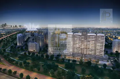 Apartment - Studio - 1 Bathroom for sale in Azizi Grand - Dubai Sports City - Dubai