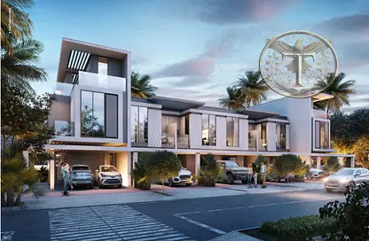 Townhouse - 4 Bedrooms - 3 Bathrooms for sale in Maldives - DAMAC Islands - Dubai Land - Dubai