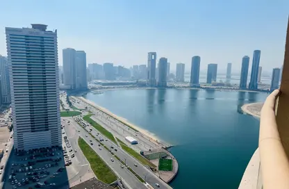 Apartment - 2 Bedrooms - 3 Bathrooms for rent in Al Mamzar - Sharjah - Sharjah