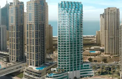 Apartment - Studio - 1 Bathroom for rent in LIV Residence - Dubai Marina - Dubai