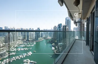 Apartment - 3 Bedrooms - 3 Bathrooms for sale in Damac Heights - Dubai Marina - Dubai