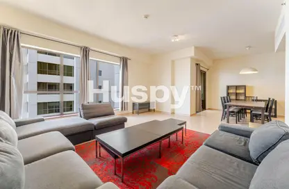 Apartment - 3 Bedrooms - 4 Bathrooms for rent in Rimal 3 - Rimal - Jumeirah Beach Residence - Dubai