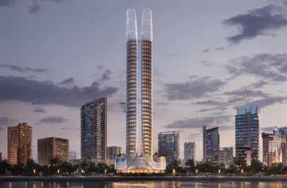 Apartment - 1 Bedroom - 1 Bathroom for sale in Binghatti Skyhall - Business Bay - Dubai