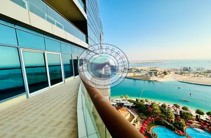 شقة - 3 غرف نوم - 4 حمامات للايجار في خالدية بالاس ريحان - الخالدية - أبوظبي