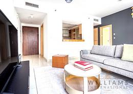 Living Room image for: Apartment - 1 bedroom - 2 bathrooms for sale in Blakely Tower - Park Island - Dubai Marina - Dubai, Image 1