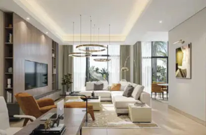 Living Room image for: Townhouse - 4 Bedrooms - 4 Bathrooms for sale in Murooj Al Furjan - Al Furjan - Dubai, Image 1