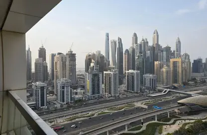 Apartment - 1 Bedroom - 2 Bathrooms for rent in Saba Towers - JLT Cluster Q - Jumeirah Lake Towers - Dubai