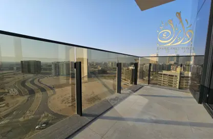 Balcony image for: Apartment - 2 Bedrooms - 3 Bathrooms for sale in The V Tower - Dubai Residence Complex - Dubai, Image 1