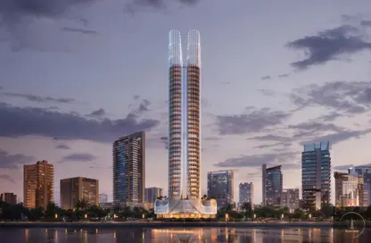 Penthouse - Studio - 1 Bathroom for sale in Binghatti Skyhall - Business Bay - Dubai