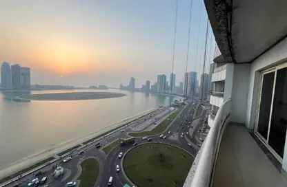 Apartment - 2 Bedrooms - 2 Bathrooms for sale in Asas Tower - Al Khan Lagoon - Al Khan - Sharjah