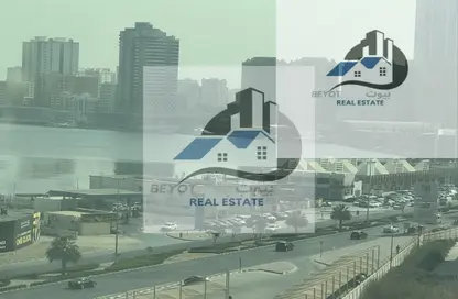 شقة - غرفة نوم - 2 حمامات للايجار في أورينت تاور 2 - أورينت تاور - البستان - عجمان