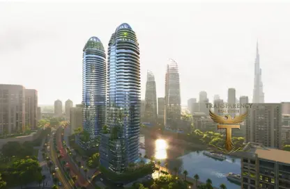 Apartment - 1 Bedroom - 2 Bathrooms for sale in Canal Crown 1 - Canal Crown - Business Bay - Dubai