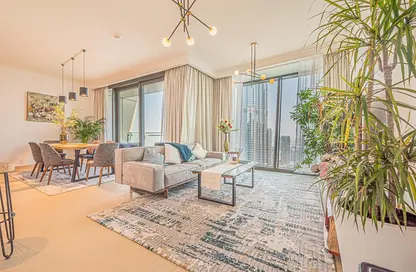 Apartment - 3 Bedrooms - 4 Bathrooms for rent in Burj Vista 1 - Burj Vista - Downtown Dubai - Dubai