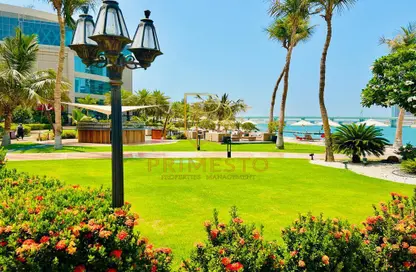 Apartment - 3 Bedrooms - 5 Bathrooms for rent in Tourist Club Area - Abu Dhabi