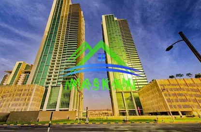 Apartment - 2 Bedrooms - 3 Bathrooms for rent in Ocean Terrace - Marina Square - Al Reem Island - Abu Dhabi