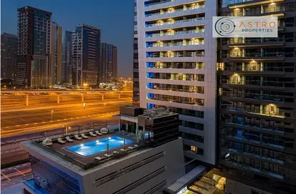 Outdoor Building image for: Apartment - 1 Bathroom for sale in TFG One Hotel - Dubai Marina - Dubai, Image 1