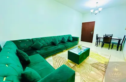 Apartment - 2 Bedrooms - 2 Bathrooms for rent in Ajman Corniche Residences - Ajman Corniche Road - Ajman