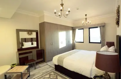 Room / Bedroom image for: Apartment - 2 Bedrooms - 2 Bathrooms for rent in Marbella Holiday Homes - Al Jaddaf - Dubai, Image 1