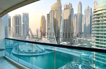 Apartment - 1 Bedroom - 1 Bathroom for rent in Time Place Tower - Dubai Marina - Dubai