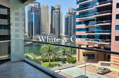 Apartment - 1 Bedroom - 2 Bathrooms for rent in The Waves Tower B - The Waves - Dubai Marina - Dubai