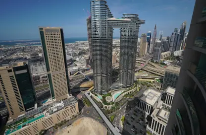 Apartment - 2 Bedrooms - 3 Bathrooms for rent in Burj Vista 1 - Burj Vista - Downtown Dubai - Dubai