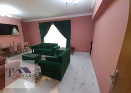 Living / Dining Room image for: Apartment - 3 bedrooms - 5 bathrooms for sale in Oasis Tower - Al Rashidiya 1 - Al Rashidiya - Ajman, Image 1