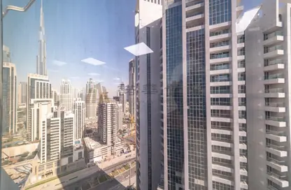 مكتب - استوديو - 1 حمام للايجار في برج كلوفر - الخليج التجاري - دبي