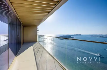 Apartment - 3 Bedrooms - 4 Bathrooms for sale in Grand Bleu Tower 1 - EMAAR Beachfront - Dubai Harbour - Dubai