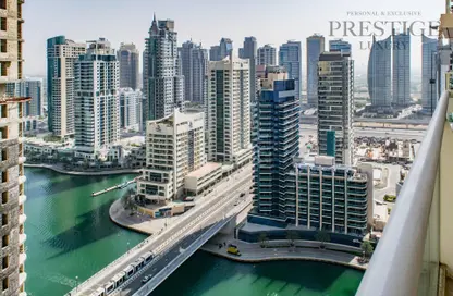 Water View image for: Apartment - 1 Bedroom - 2 Bathrooms for sale in Continental Tower - Dubai Marina - Dubai, Image 1