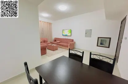 شقة - 2 غرف نوم - 2 حمامات للايجار في برج النعيمية 1 - أبراج النعيمية - النعيمية - عجمان