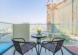 Balcony image for: Studio - 1 bathroom for rent in Farhad Azizi Residence - Al Jaddaf - Dubai, Image 1