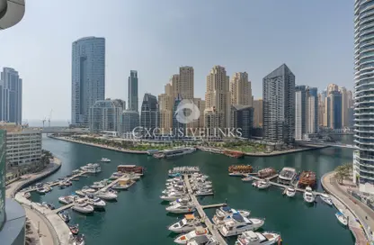 Apartment - 1 Bedroom - 2 Bathrooms for rent in Marina Star - Dubai Marina - Dubai