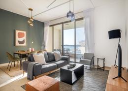 Living / Dining Room image for: Apartment - 2 bedrooms - 2 bathrooms for rent in Bahar 4 - Bahar - Jumeirah Beach Residence - Dubai, Image 1