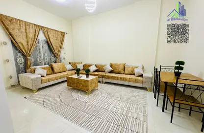 Apartment - 1 Bedroom - 2 Bathrooms for rent in Sheikh Jaber Al Sabah Street - Al Naimiya - Al Nuaimiya - Ajman