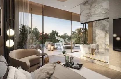 Living Room image for: Villa - 5 Bedrooms - 7 Bathrooms for sale in Elysian Mansions - Tilal Al Ghaf - Dubai, Image 1