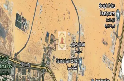 صورة لـ موقع على الخريطة أرض - استوديو للبيع في مزايرة - الرحمانية - الشارقة ، صورة رقم 1