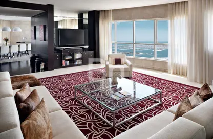 Penthouse - 3 Bedrooms - 4 Bathrooms for rent in Marriott Harbour Hotel and Suites - Dubai Marina - Dubai