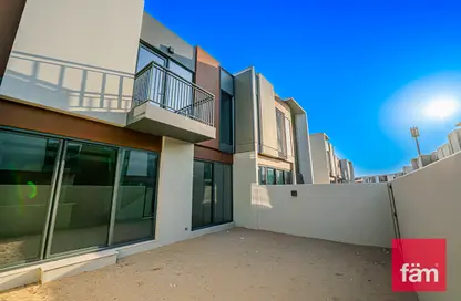 Terrace image for: Townhouse - 3 Bedrooms - 4 Bathrooms for sale in Cherrywoods - Dubai Land - Dubai, Image 1