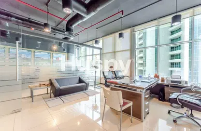 Office Space - Studio - 1 Bathroom for rent in Clover Bay Tower - Business Bay - Dubai
