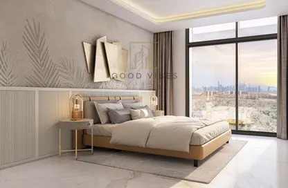 صورة لـ غرفة- غرفة النوم شقة - غرفة نوم - 1 حمام للبيع في مركز العزيزي - الفرجان - دبي ، صورة رقم 1