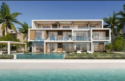 Villa - 6 Bedrooms - 7 Bathrooms for sale in Palm Jebel Ali Frond M - Palm Jebel Ali - Dubai