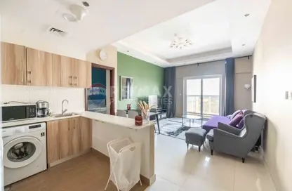 شقة - غرفة نوم - 2 حمامات للبيع في برج هيرا - مدينة دبي الرياضية - دبي