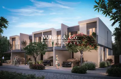 Outdoor House image for: Townhouse - 4 Bedrooms - 4 Bathrooms for sale in Aura - Tilal Al Ghaf - Dubai, Image 1