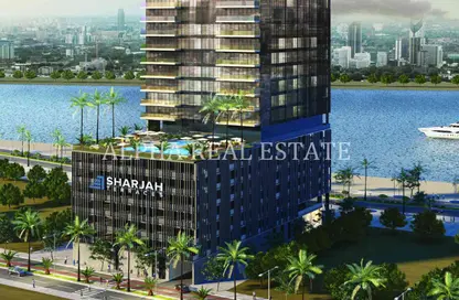 Apartment - 3 Bedrooms - 5 Bathrooms for sale in Sharjah Terraces - Al Khan Lagoon - Al Khan - Sharjah
