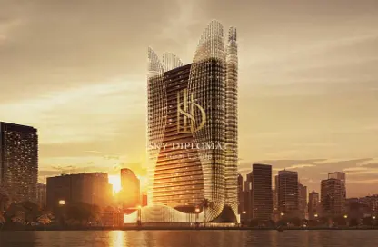 Apartment - 1 Bedroom - 1 Bathroom for sale in Binghatti Skyhall - Business Bay - Dubai