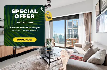 Apartment - 1 Bedroom - 2 Bathrooms for rent in Act Towers - Opera District - Downtown Dubai - Dubai