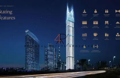 Apartment - 2 Bedrooms - 3 Bathrooms for sale in Burj Binghatti Jacob  and  Co - Business Bay - Dubai