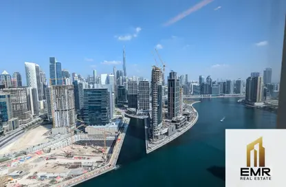 مكتب - استوديو للايجار في برج تشرشل للأعمال - أبراج تشرشل - الخليج التجاري - دبي