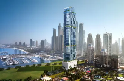 Apartment - 2 Bedrooms - 2 Bathrooms for sale in Habtoor Grand Residences - Dubai Marina - Dubai