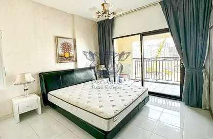 صورة لـ غرفة- غرفة النوم شقة - 2 غرف نوم - 3 حمامات للايجار في ريسورتز بي دانوب - ارجان - دبي ، صورة رقم 1
